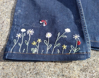 PDF Ladybird Embroidery Pattern and Instructions