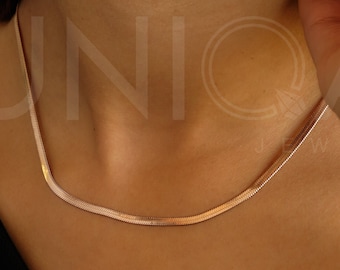 Amazon.com: S.L JEWELERY Snake Necklace Dainty Pendant