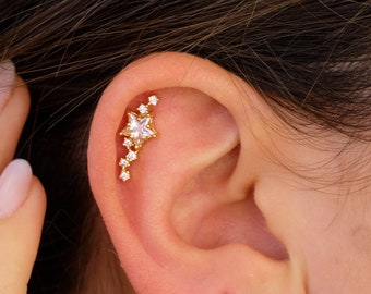 KnSam Earrings Women Earring Piercing Wedding Earring Studs Star Hollow Circle KnSam Earrings Women Earring Piercing Wedding Earring Studs Star Hollow Circle
