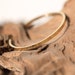 Gold bangle bracelet, Cuff bracelet for women, Plain Gold Bracelet, Simple Gold Bangle set, bridesmaid gift bracelet 