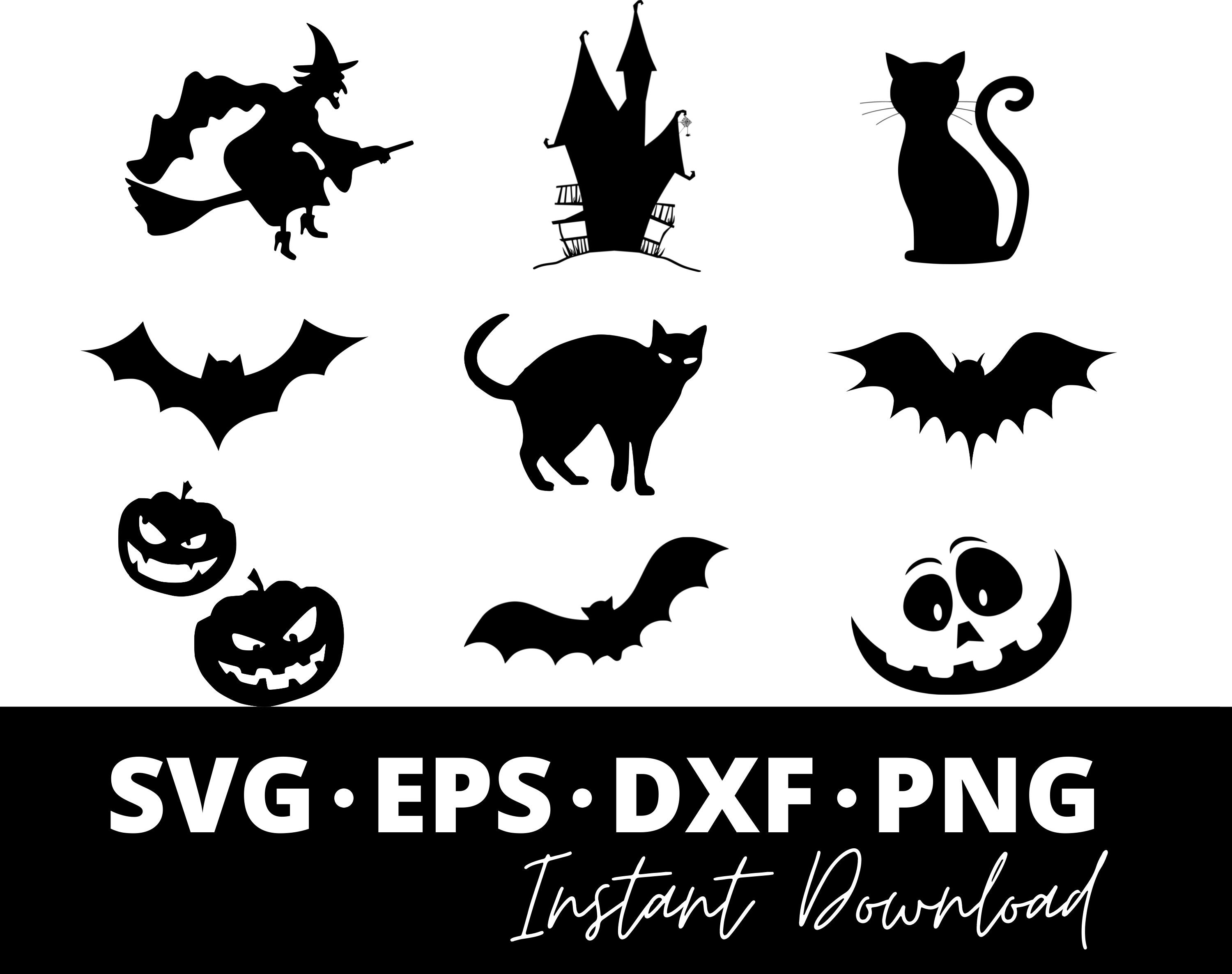 9 Halloween SVG Bundle Halloween Clipart Halloween Bundle - Etsy.de