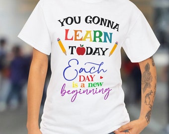 Celebrate the Special Teacher in Your Life with this Stylish Teacher Shirt - A Thoughtful Gift Idea!