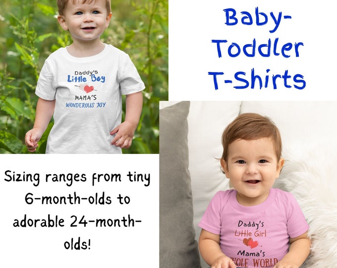 Featured listing image: Personalized Mother's Day Shirt for Toddler - Cute Graphic Tee for Boys and Girls