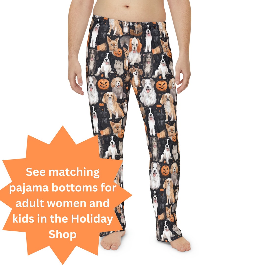 Men's Halloween Pajama Pants A Great Halloween Novelty Etsy