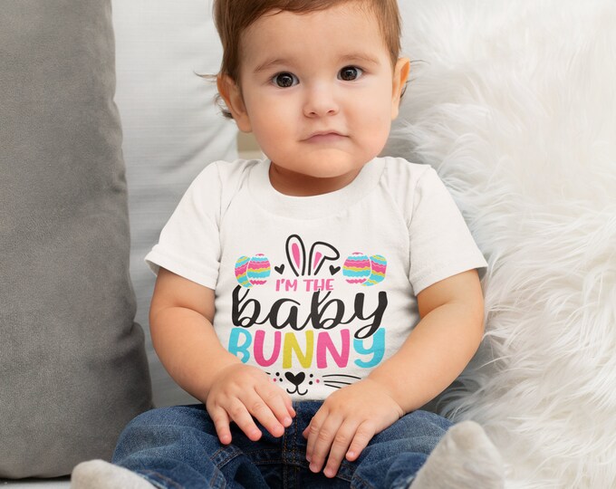 Featured listing image: Adorable Baby Easter Graphic T-Shirt - Cute Bunny Design, Perfect for Spring Festivities!