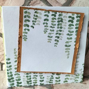 Album scrapbook fait main en carton et papier, cadeau fait main, album personnalisé, souvenir avec photo motifs animaux