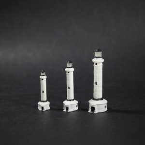 Miniature Lighthouse Model - Point Arena - to scale - multiple sizes