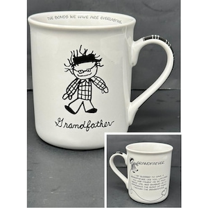Marci KINDER des INNEREN LICHTS ""Großvater"" doppelseitige Kaffeetasse, Papier, Geschenk