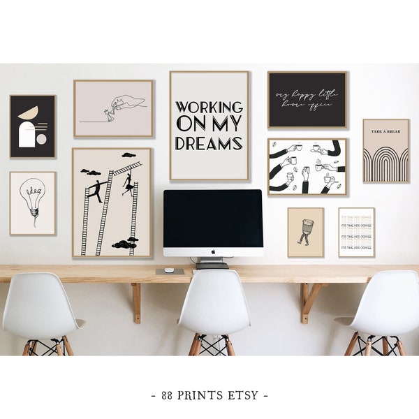 Office Wall Art - Etsy