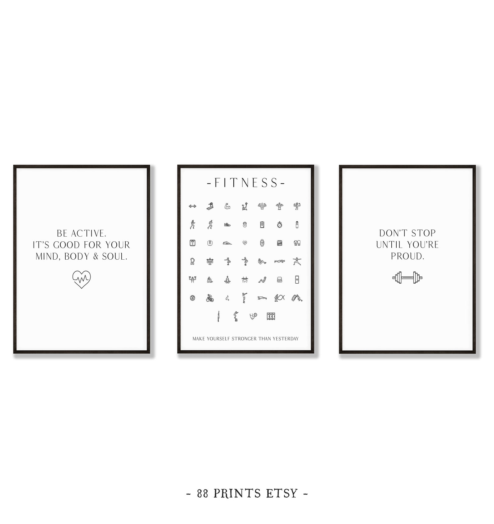 Home Gym Art Print - 5lhy3ko