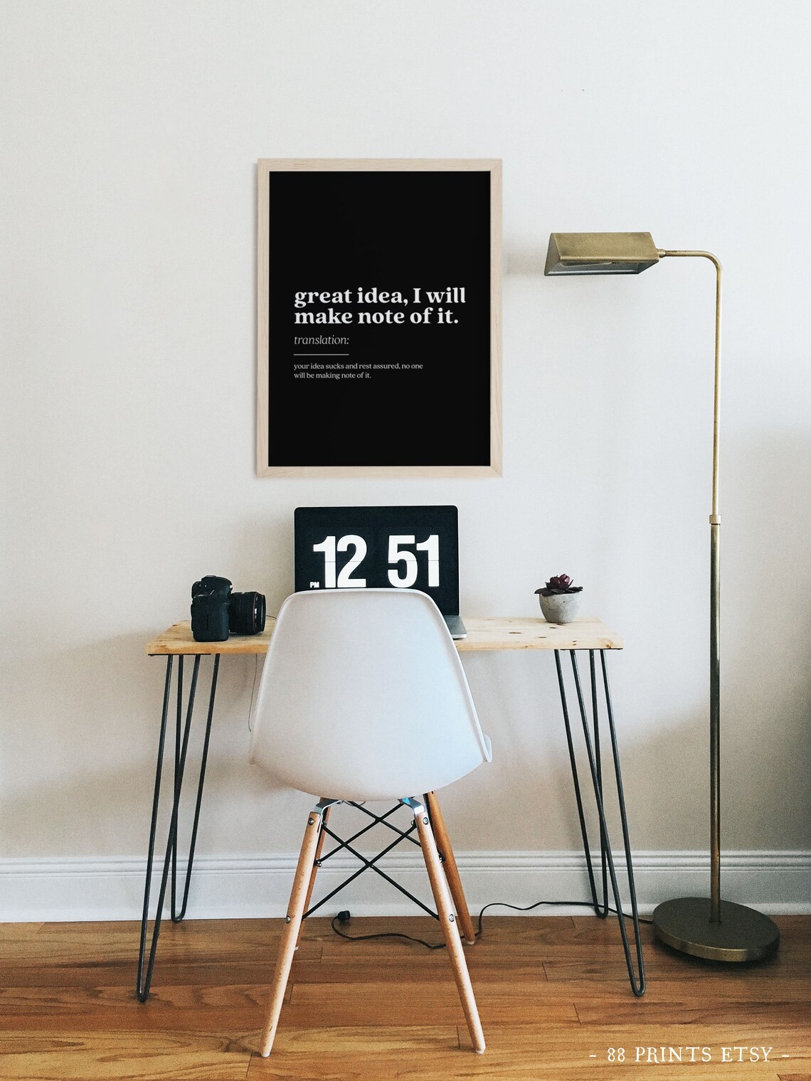 Funny Office Wall Art Witty Office Prints Work From Home | Etsy