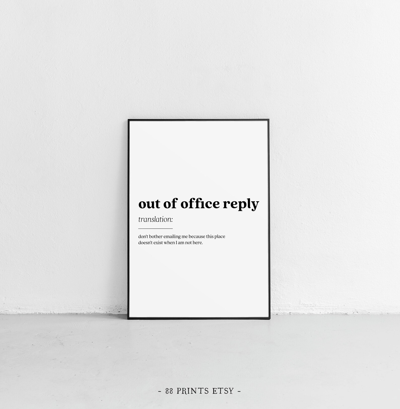 Funny Office Wall Art Witty Office Prints Work From Home | Etsy