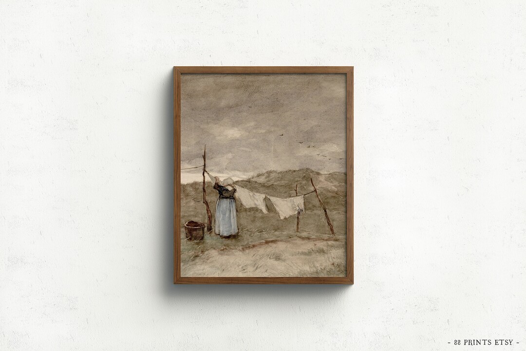 Vintage Laundry Print, Laundry Room Art, Laundry Prints, Vintage ...
