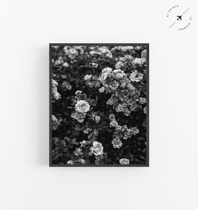 Black and White Gallery Wall Set of 8 Prints Abstract Art Etsy