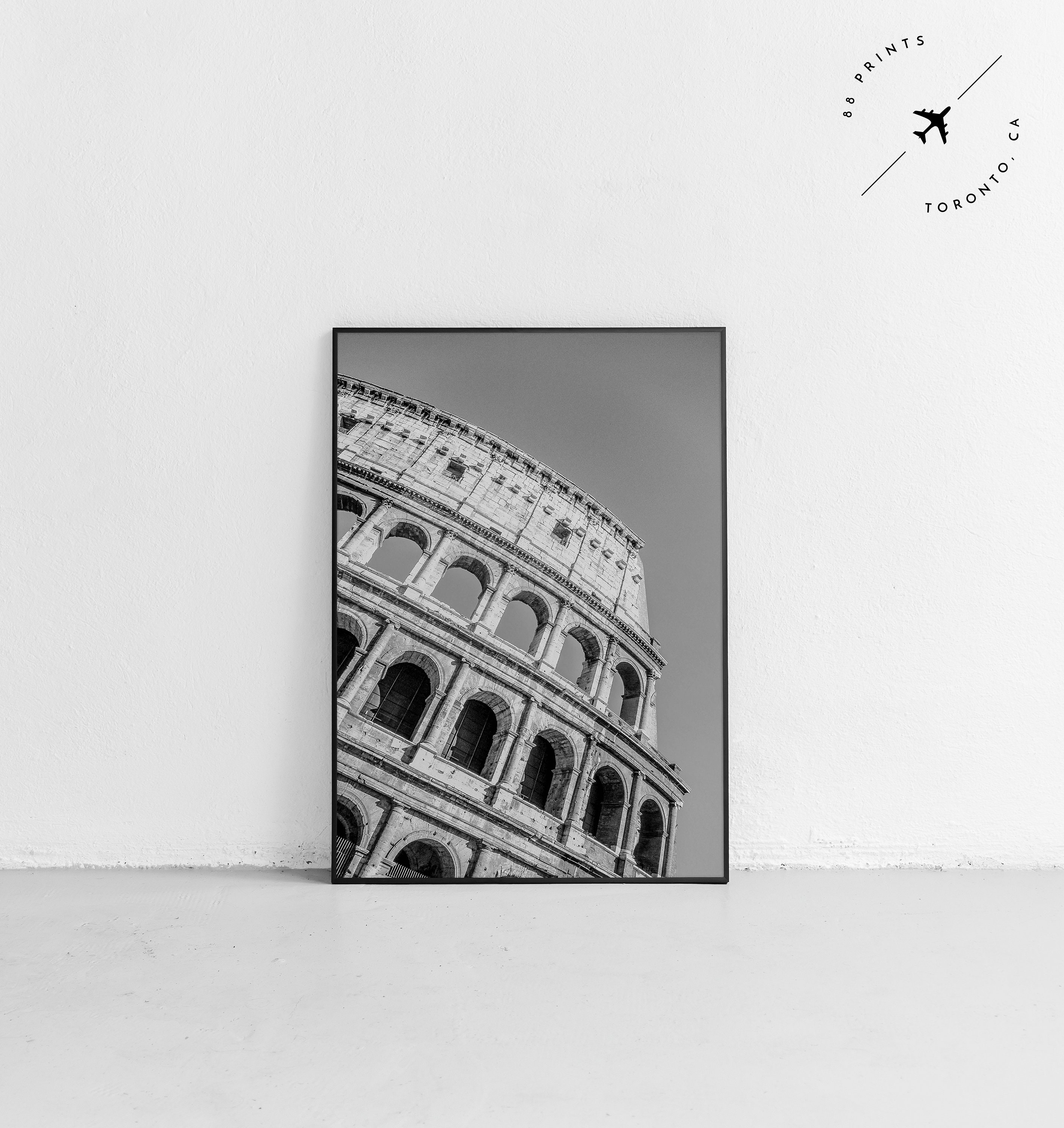 Italy Set of 9 Prints Black/White Prints Travel Prints Etsy