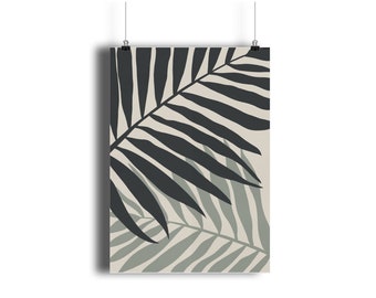 Palm Leaf Print