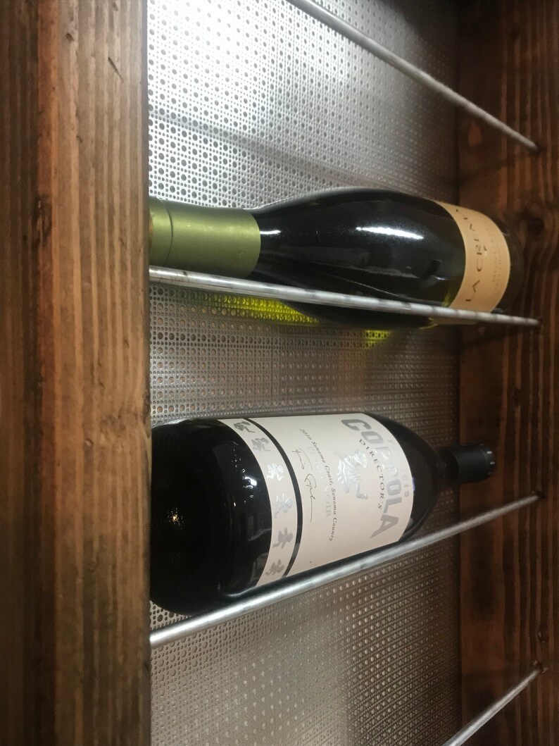 Customizable Handmade Wine Rack - Etsy