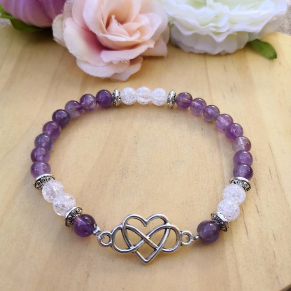 Bracelet Amethyste pour femme