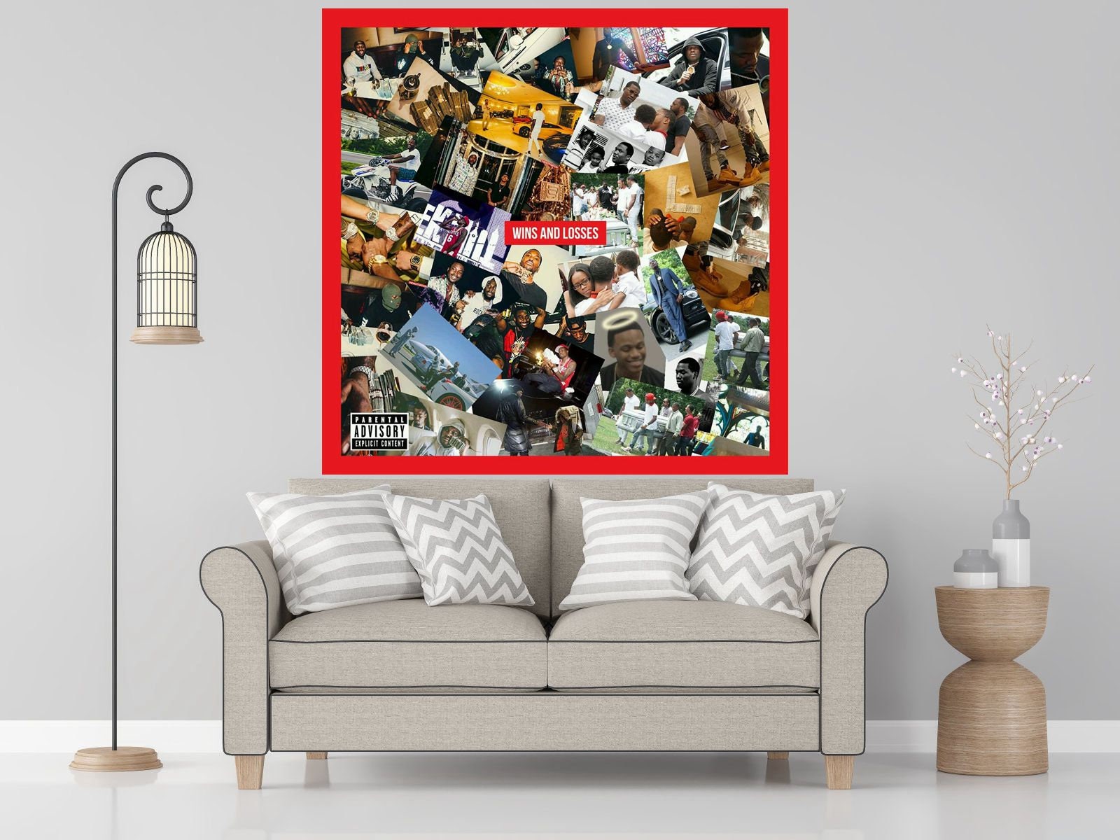 Dreamchasers 4 Meek Mill DC4 Cover Poster Mixtape Art Print 20×20 24×24 32×32/"