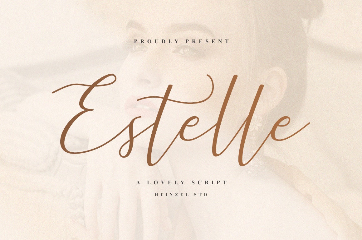 Elegant Calligraphy Script Font: Handwritten Cursive, Cricut & Canva Font