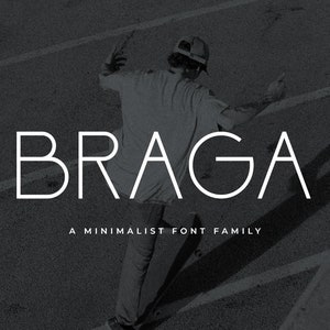Braga Sans Serif Font: Modern Minimalist Font (Download)