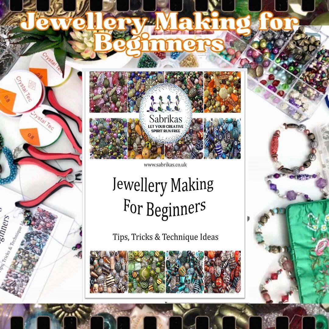 Jewellery Making for Beginners 40 Page Complete DIY Guide Jump Rings ...