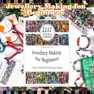 初心者のためのジュエリー作り 40ページの完全DIYガイド ジャンプリング、ヘッドピン、ビーズ、ワイヤー通しテクニック ステップバイステップの説明
