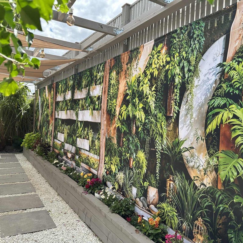 Outdoor Fence Murals Etsy — free download