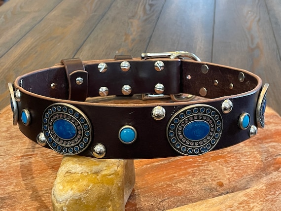 Designed Conchos for Leather Belts, Dog Collars or Other Leather Goods