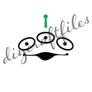 Twarz Obcego svg, Wirujące Spodki svg, Toy Story svg, Koszulki Rodzinne HS, Wirujące Spodki Obcego SVG, Toy Story Crane Machine Alien svg