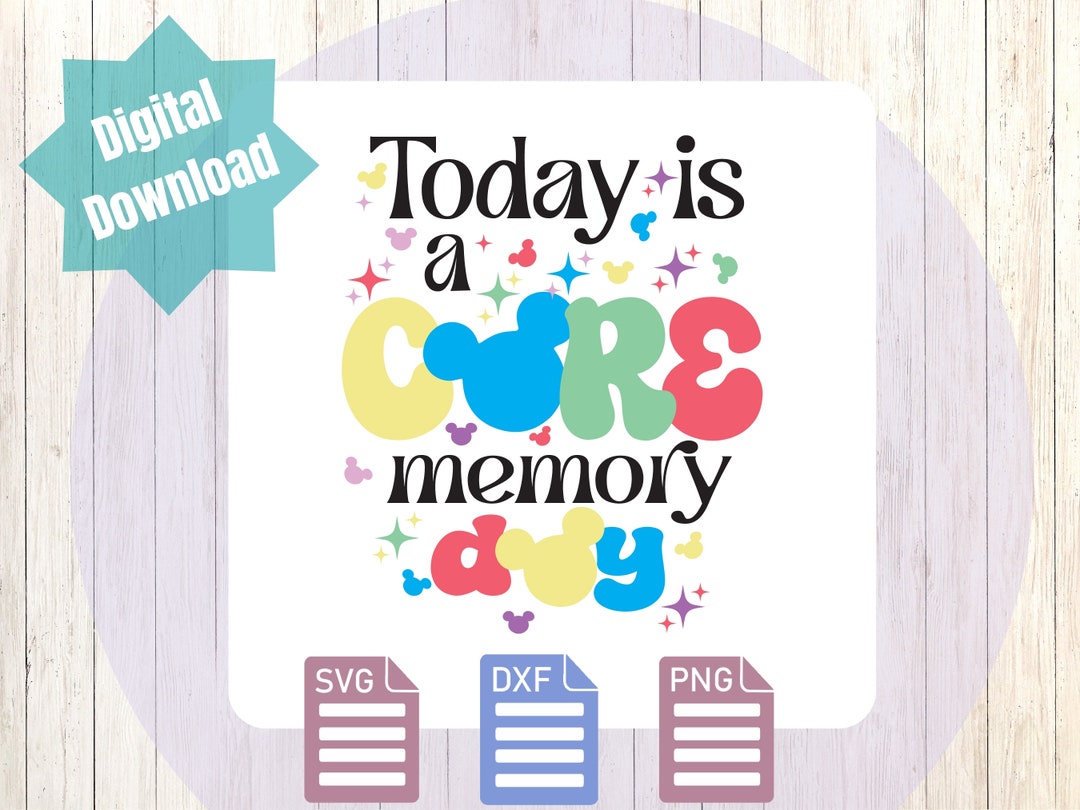 Today is a Core Memory Day Svg, Dxf, Png File, Inside Out Inspired Svg ...
