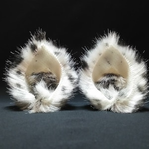 Schneeleopard Katzenohren, Haarnadel Katzenohren, Schneeleoparden-Stil Katzenohren, Katzenohren für Kopfhaar