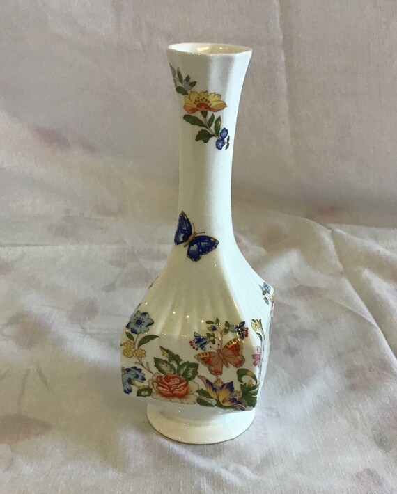 Aynsley Cottage Garden Single Stem Bud Vases Flower Vase Etsy