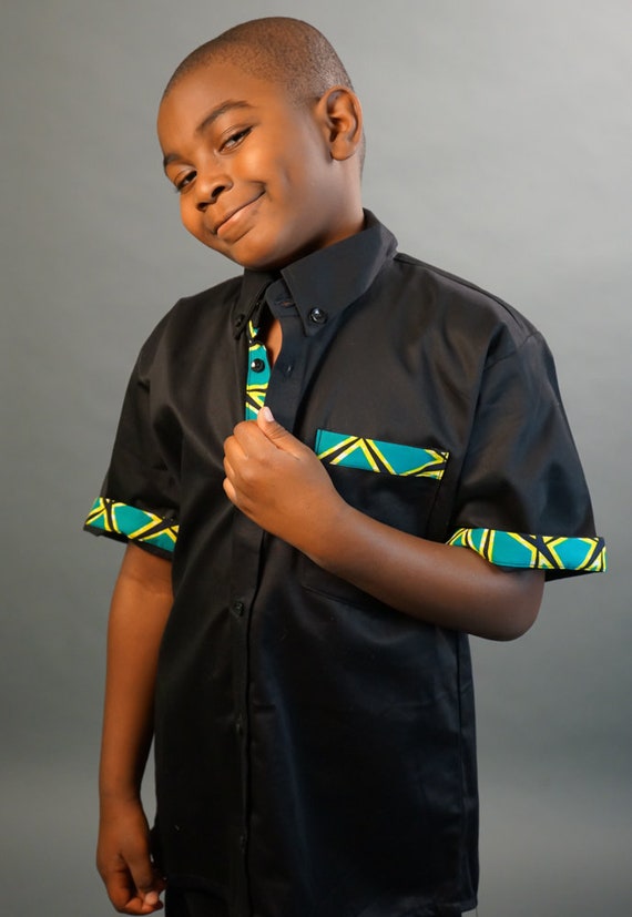 Boys african clearance shirt