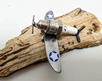 Spark plug American fighter plane WW2 aeroplane airplane