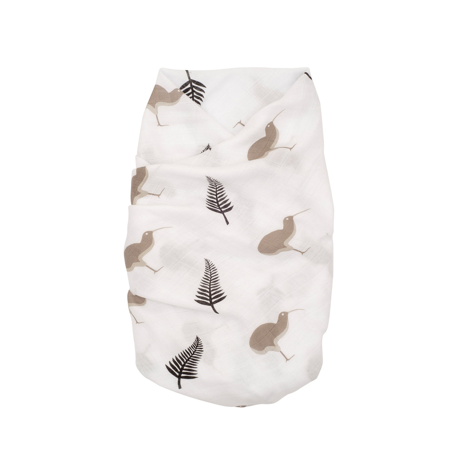 New Zealand Baby Muslin Bamboo Cotton Muslin Swaddle Kiwi