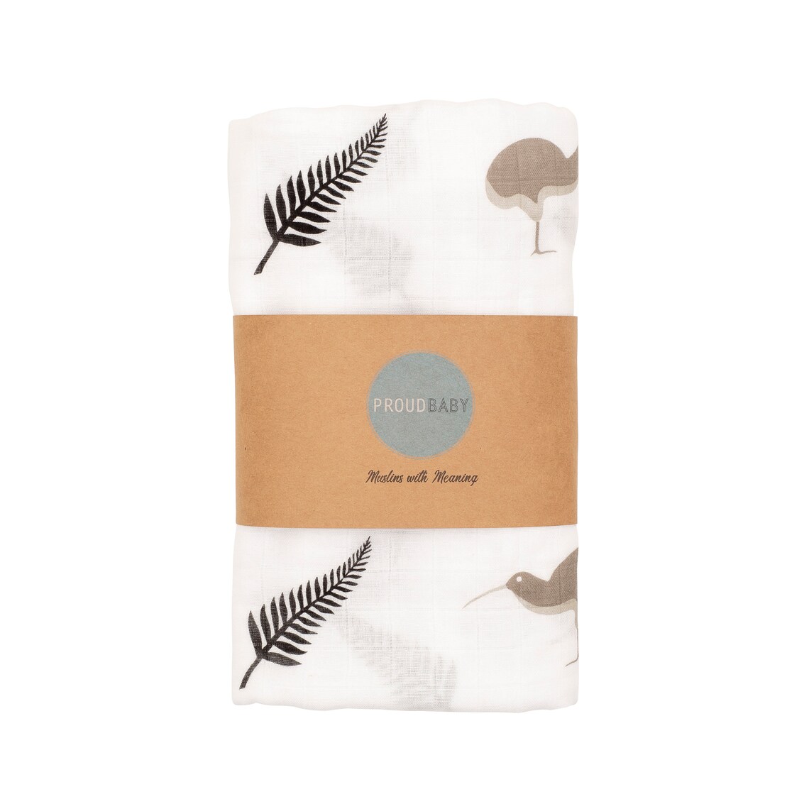 New Zealand Baby Muslin Bamboo Cotton Muslin Swaddle Kiwi