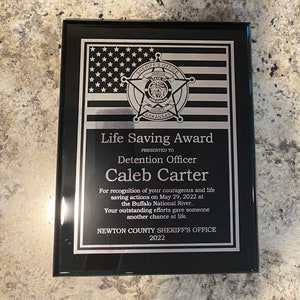 Personalized Custom Black Piano Finish Plaque in 7x9 or 8x10. Engraved Plaque, Personalized Award, Custom Award, Sports Awards