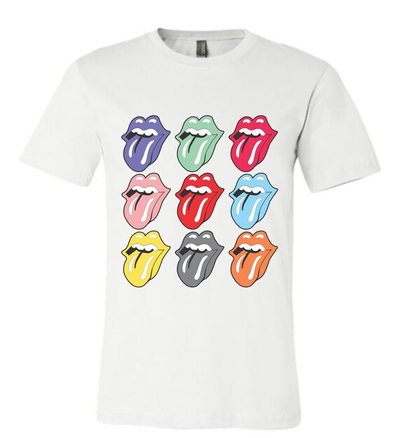 Multi Lip Tee Multi Lip Tee