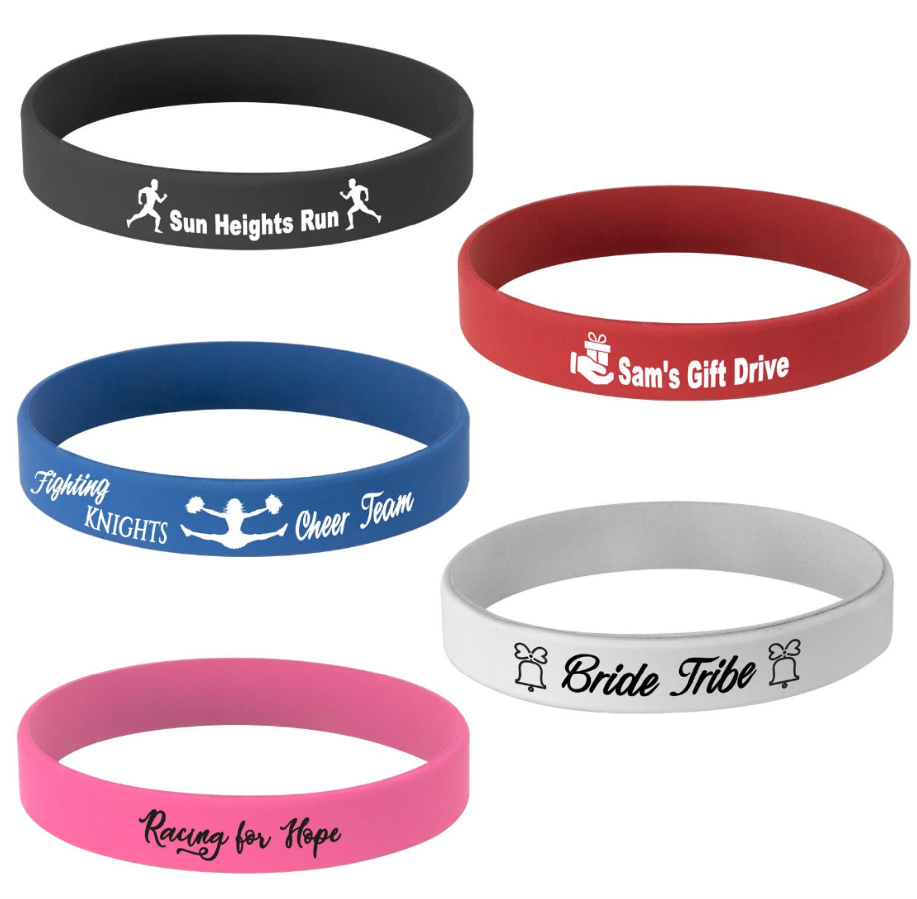 Printed Silicone Wristbands  Wristbands  IDC