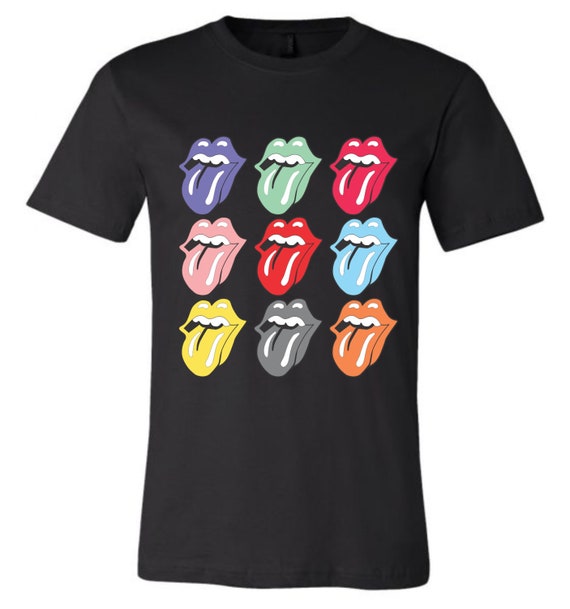 Multi Lip Tee Multi Lip Tee