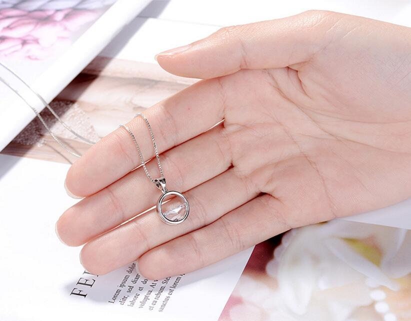 Sterling Silver 3D Alien Body Pendant