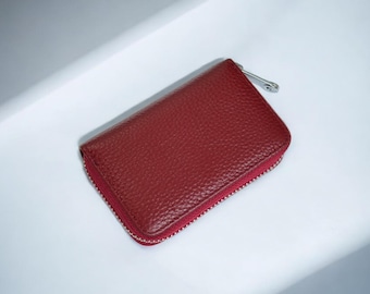 RFID Blocking Large Capacity Card Holder, Minimalist Design Wallet, Personalised Card Holder, Personalised gift ideas for mum, Gift for her