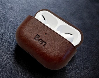 Étui Apple AirPods PRO 2e et 1re génération, housse pour AirPods, cadeau du 3e anniversaire de mariage, étui pour AirPods, sac de transport personnalisé pour AirPods