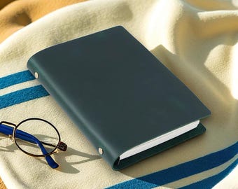Personalised Leather Refillable Journal, Anniversary Gift