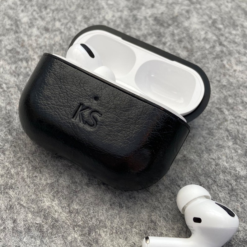 Personalised For Apple Airpod Pro Case Protective PU Leather | Etsy