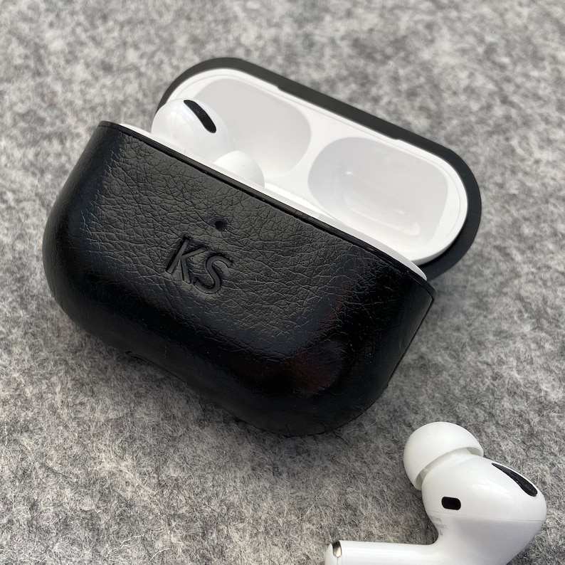 Personalised For Apple Airpod Pro Case Protective PU Leather Etsy