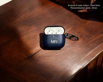 Handmade AirPods 4th Generation Vegan Leather Case: Personalised Protective Cover