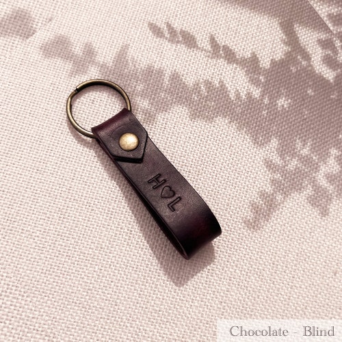 Handmade Personalised Leather Keyring or Key Fob Gifts for - Etsy UK