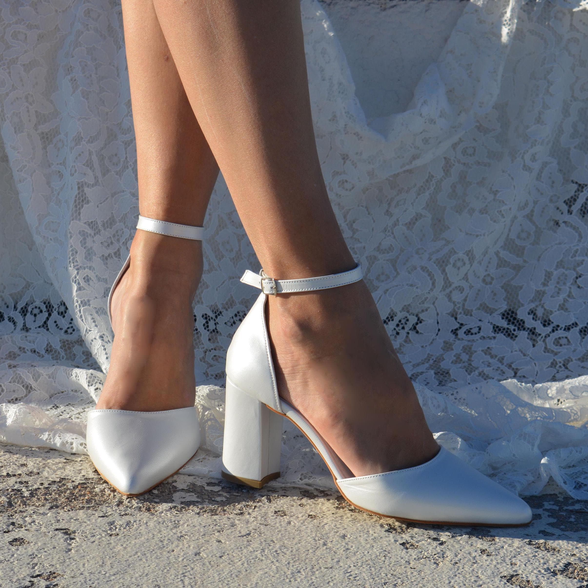 Black Heels Closed Toe Women's Classic Low Heels Dress Pumps